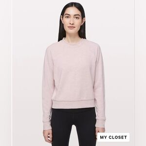 Lululemon Pink Crewneck Sweatshirt